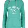 LIVE LOVE RIDE DOUBLE LINED FASHION HOODIE