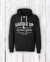 Saddle Up Original Brand Lace Up Hoodie