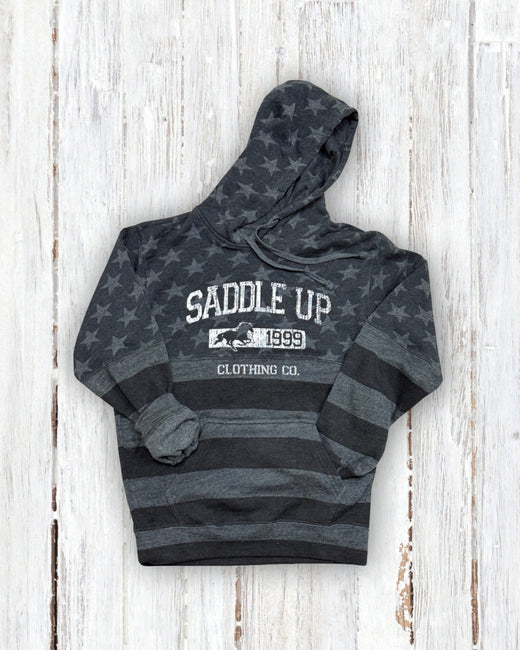 Saddle Up Stars & Stripes Hoodie
