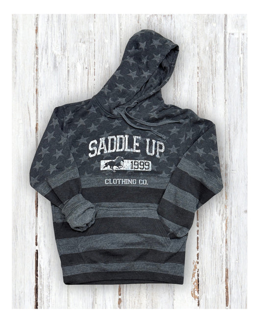 Saddle Up Stars & Stripes Hoodie