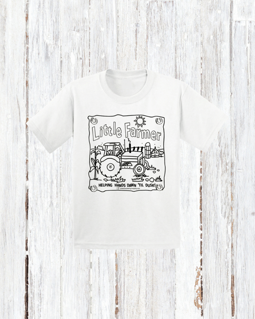 Color Me Again! Little Farmer Tee