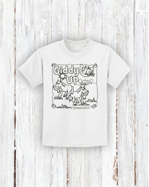 Color Me Again! Giddy Up Tee