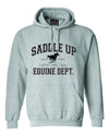 Saddle Up Equine Dept. Pullover Hoodie