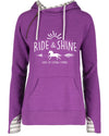 RIDE & SHINE DOUBLE LINED FASHION HOODIE