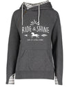 RIDE & SHINE DOUBLE LINED FASHION HOODIE