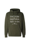 Trailrides, Campfires & Sippin' On Wine  Hoodie